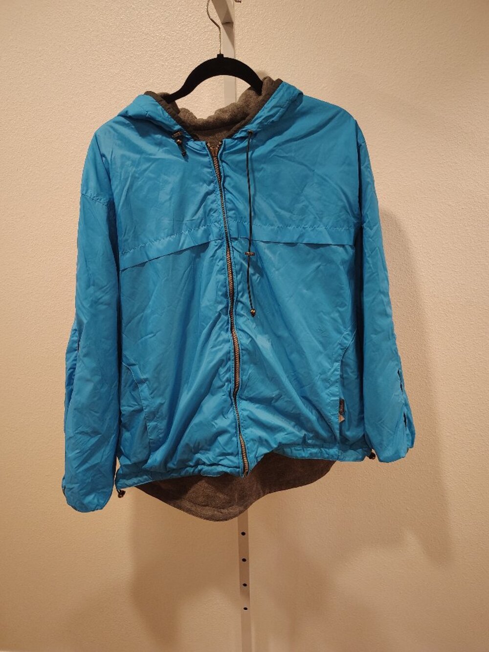 Endurance Reversible Women's Windbreaker Jacket Size XL with Broken Zipper